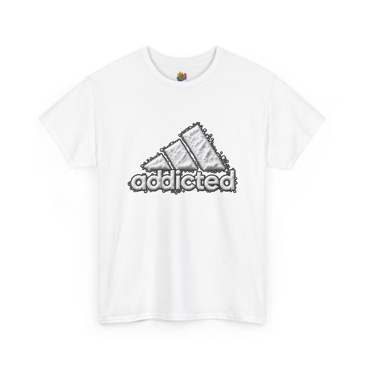 Vert Addicted Vintage Style Unisex Cotton Graphic T-Shirt