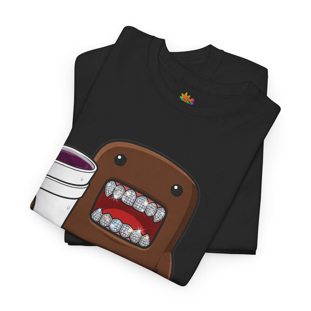 Vert Double Cup Domo Vintage Style Unisex Cotton Graphic T-Shirt