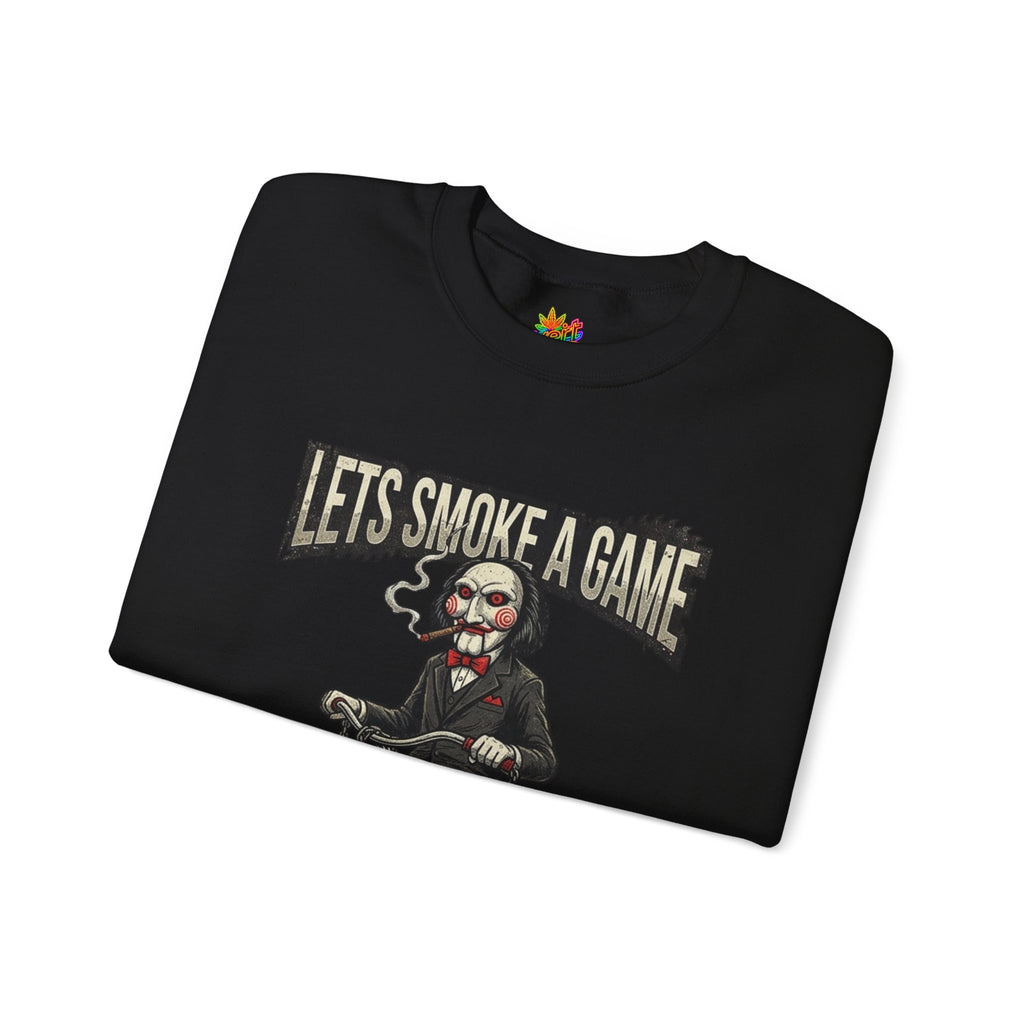 Vert Jigsaw Smoker Vintage Style Unisex Graphic Crewneck Sweatshirt