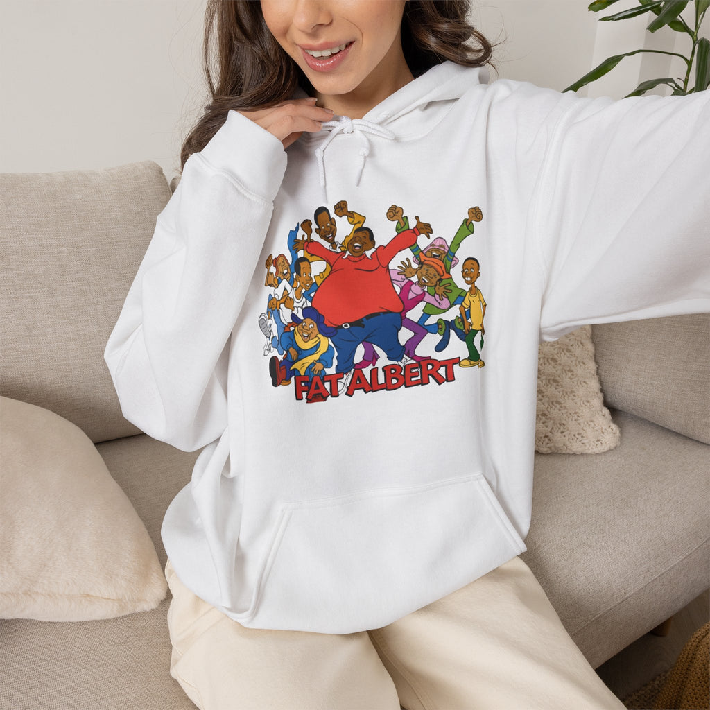 Vert Fat Albert Vinatge Style Unisex Graphic Hoodie