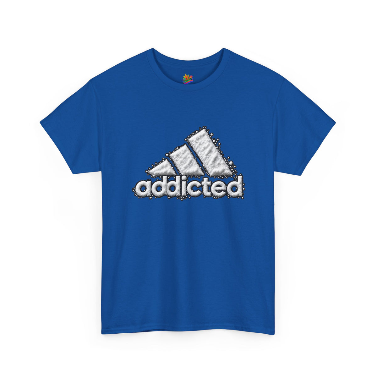 Vert Addicted Vintage Style Unisex Cotton Graphic T-Shirt