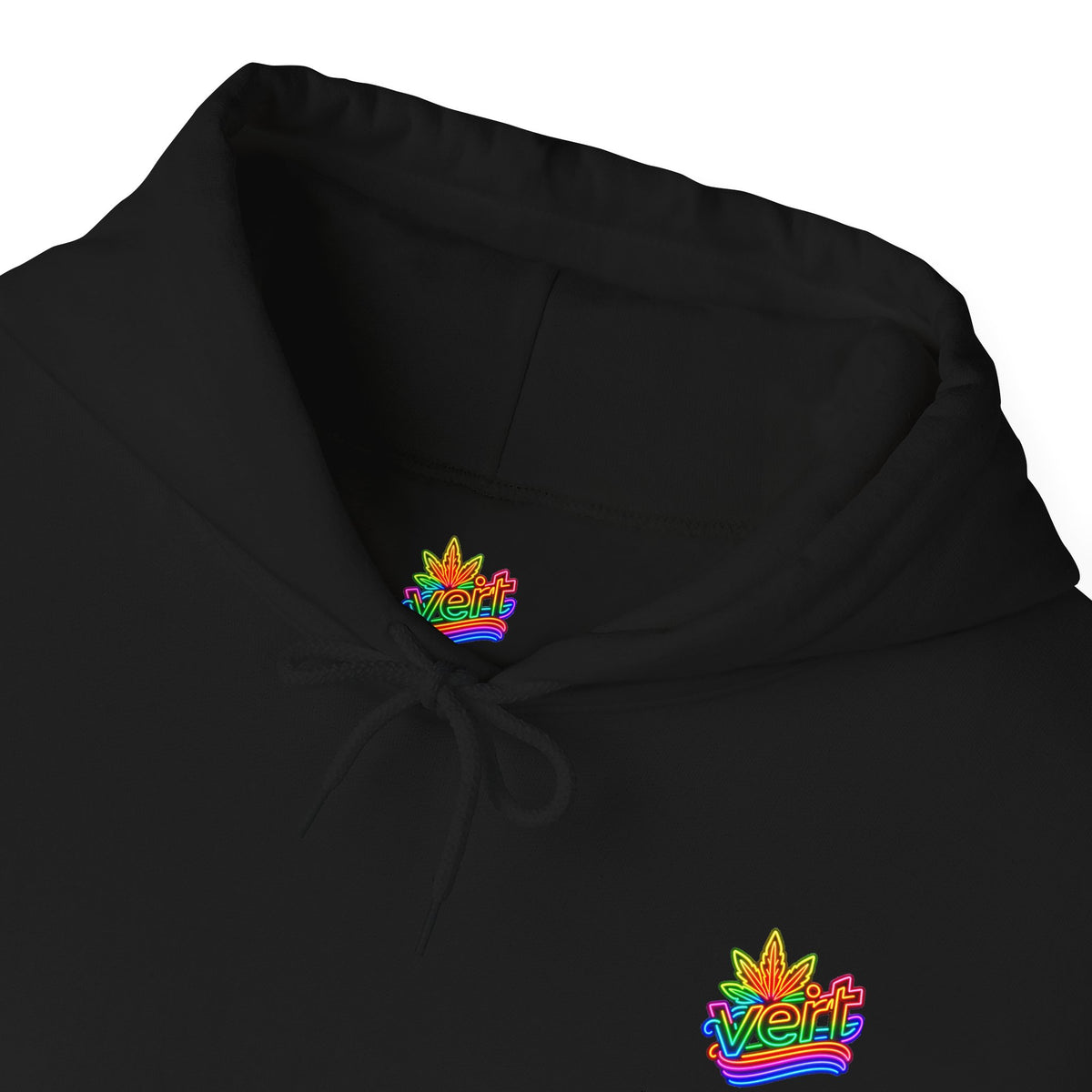 Vert Crested Logo Vintage Style Unisex Graphic Hoodie