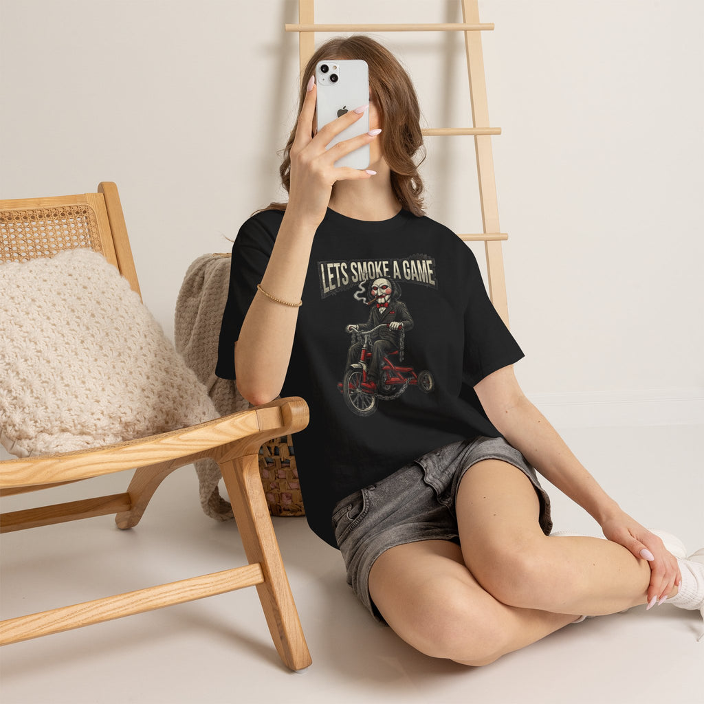 Vert Jigsaw Smoker Vintage Style Unisex Cotton Graphic T-Shirt
