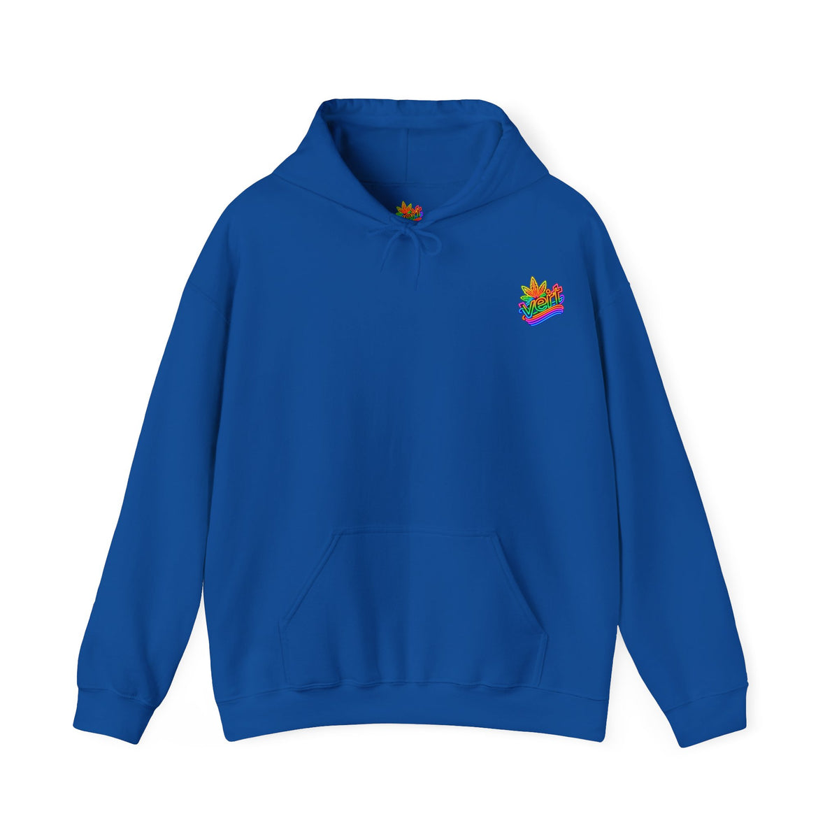 Vert Crested Logo Vintage Style Unisex Graphic Hoodie