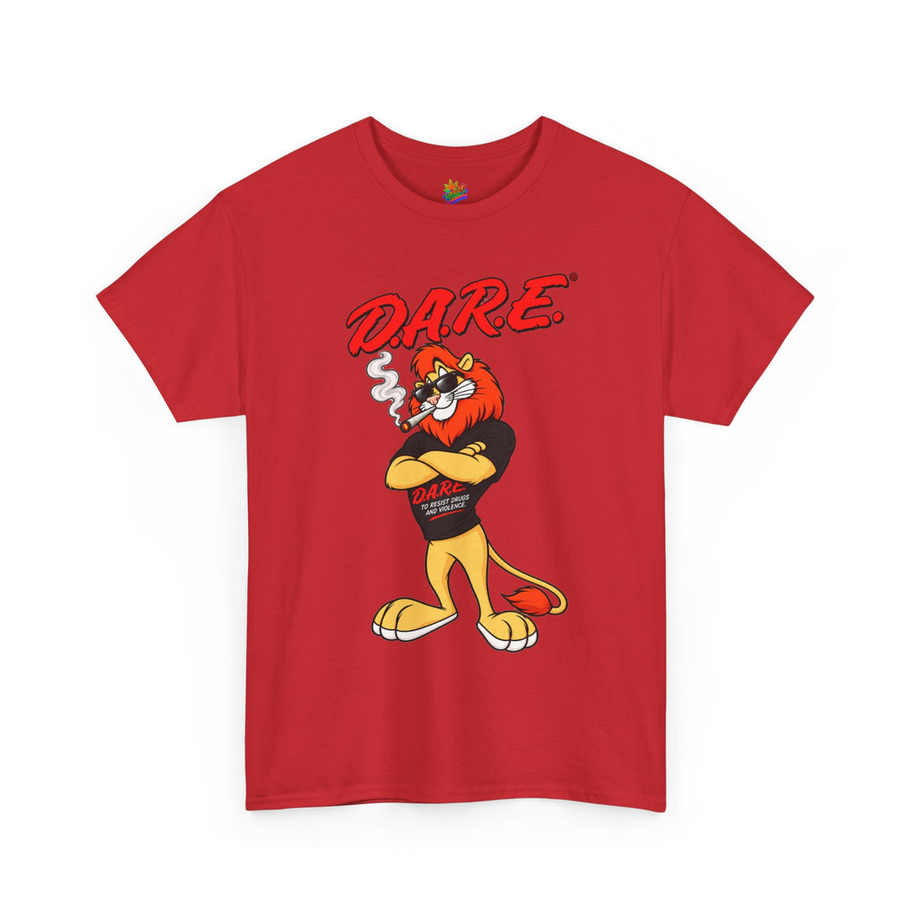 Vert D.A.R.E Vintage Style Unisex Cotton Graphic T-Shirt
