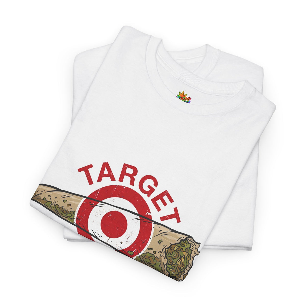 Vert Target Parody Vintage Style Unisex Cotton Graphic T-Shirt
