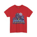 Vert Crazy Frog Psychedelic Vintage Style Unisex Cotton Graphic T-Shirt