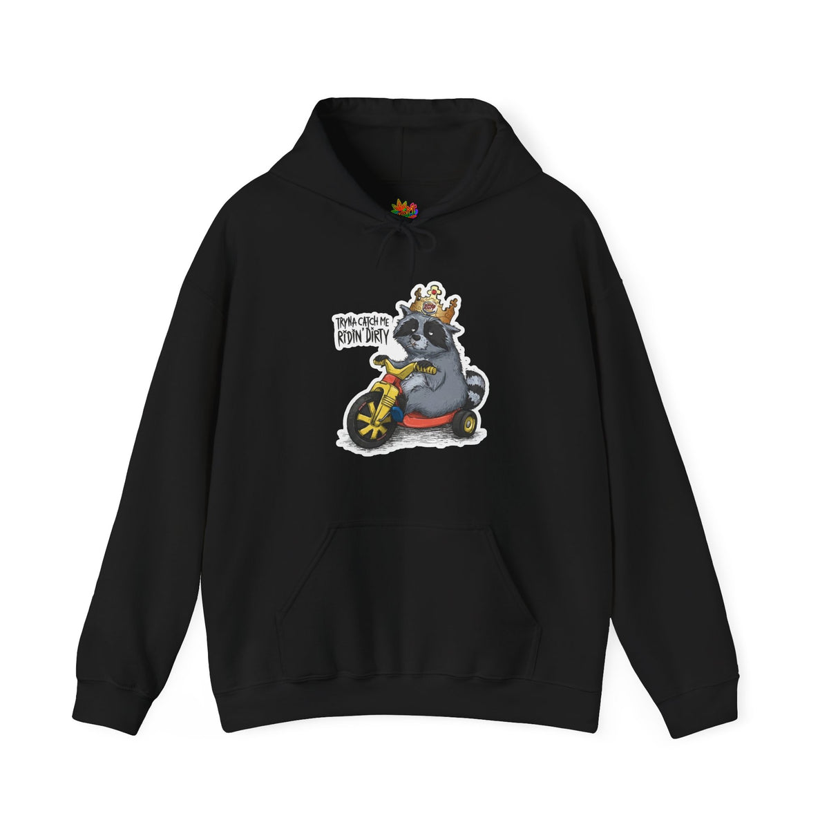 Vert Burger King Parody Vintage Style Unisex Graphic Hoodie