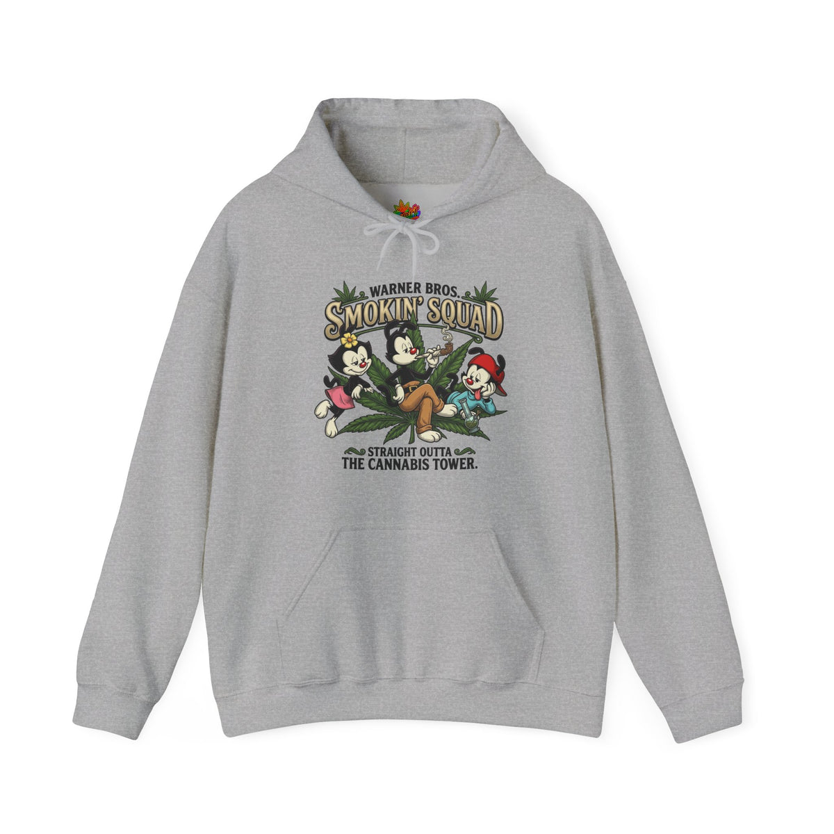 Vert Animaniacs Smoker Vintage Style Unisex Graphic Hoodie
