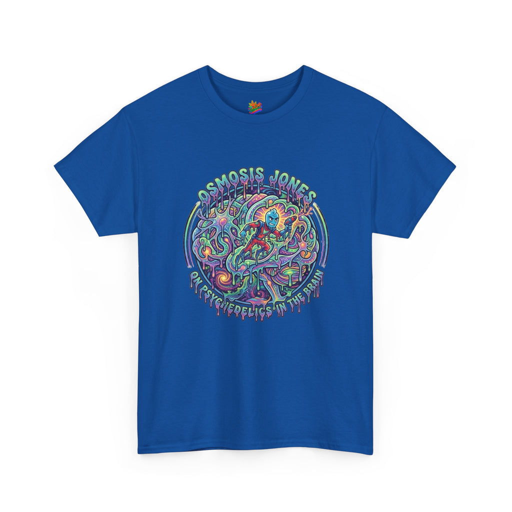 Vert Osmosis Jones Psychedelics Vintage Style Unisex Cotton Graphic T-Shirt