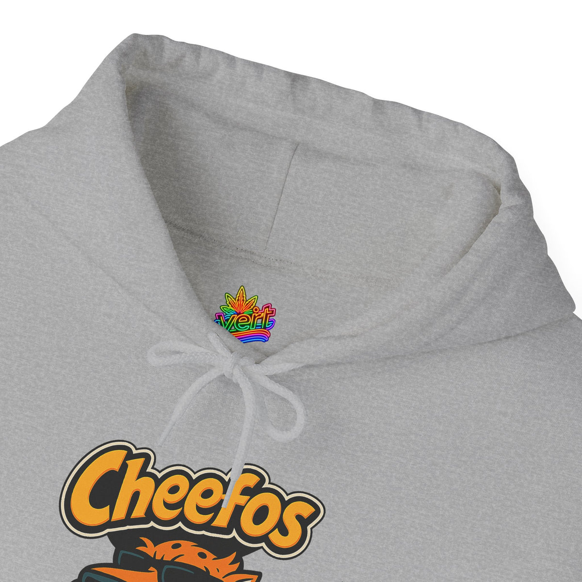 Vert Cheefos Vintage Style Unisex Graphic Hoodie
