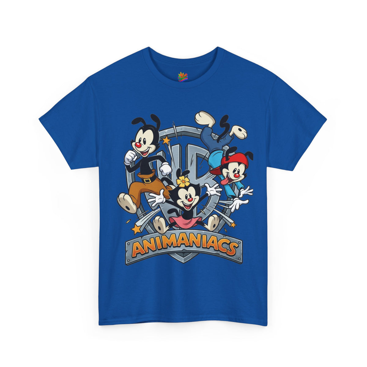 Vert Animaniacs Vintage Style Unisex Cotton Graphic T-Shirt