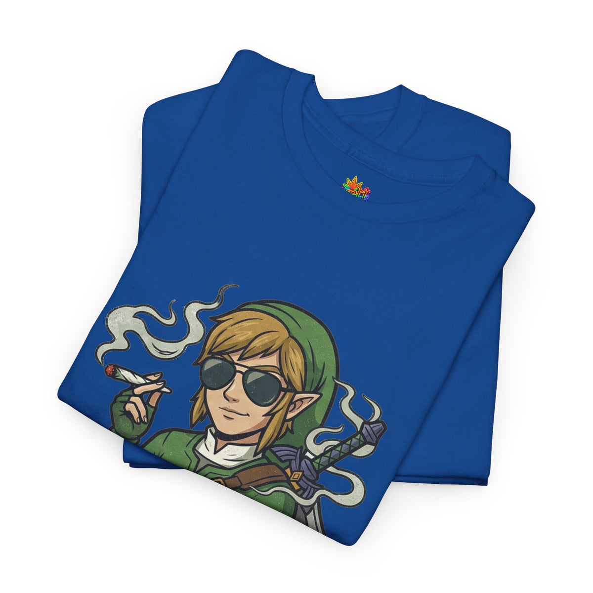 Vert Link Smoker Vintage Style Unisex Graphic Cotton T-Shirt