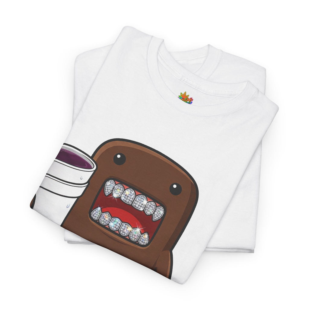 Vert Double Cup Domo Vintage Style Unisex Cotton Graphic T-Shirt