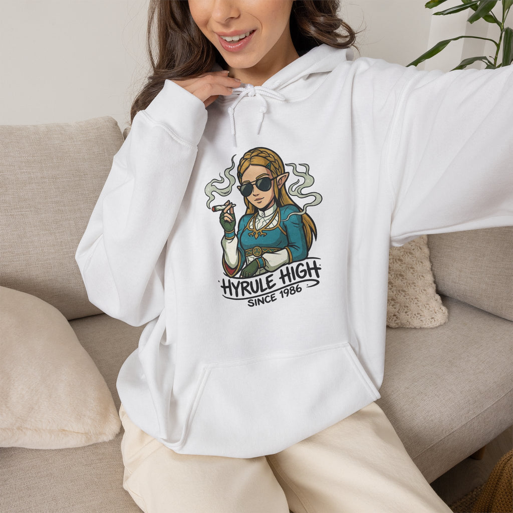 Vert Helda Vintage Style Unisex Graphic Hoodie