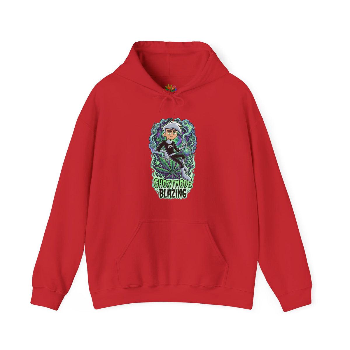 Vert Danny Phantom Smoker Vintage Style Unisex Graphic Hoodie