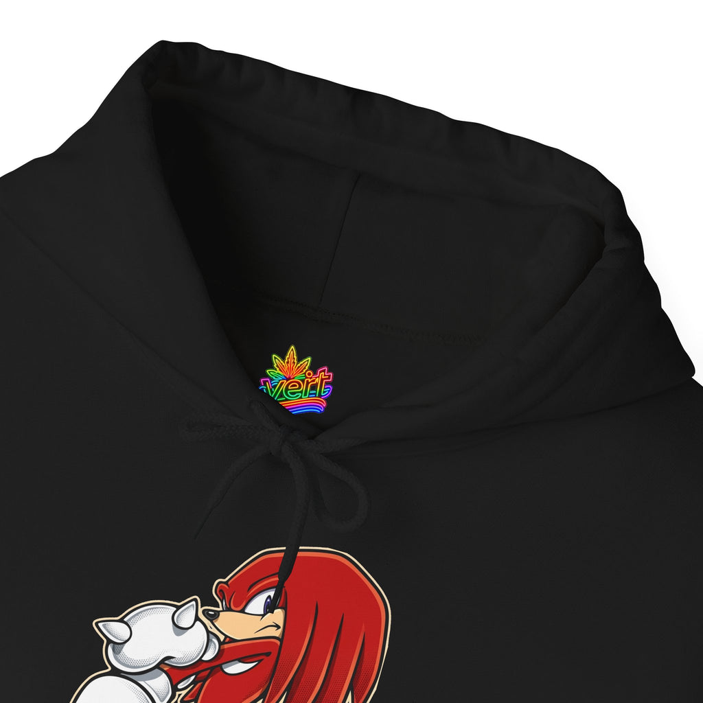 Vert Knuckles The Echidna Vintage Style Unisex Graphic Hoodie