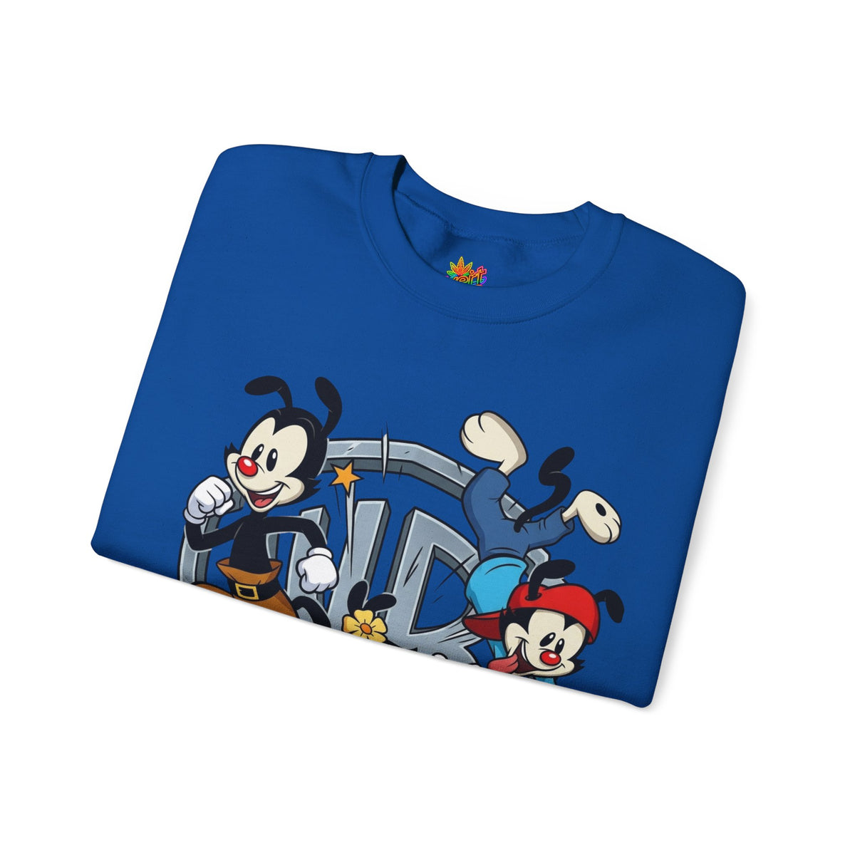 Vert Animaniacs Vintage Style Unisex Graphic Crewneck Sweatshirt