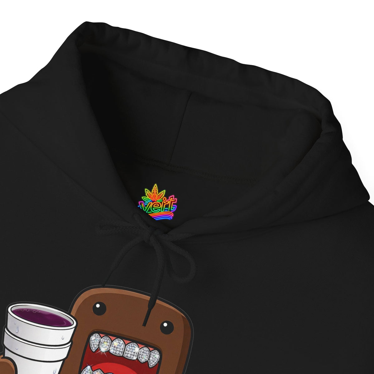 Vert Double Cup Domo Vintage Style Unisex Graphic Hoodie