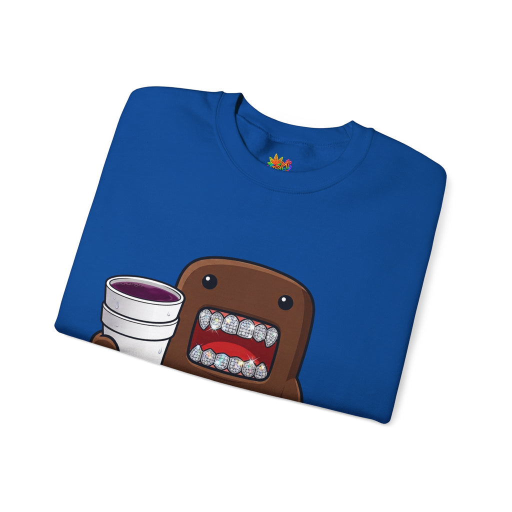 Vert Double Cup Domo Vintage Style Unisex Graphic Crewneck Sweatshirt