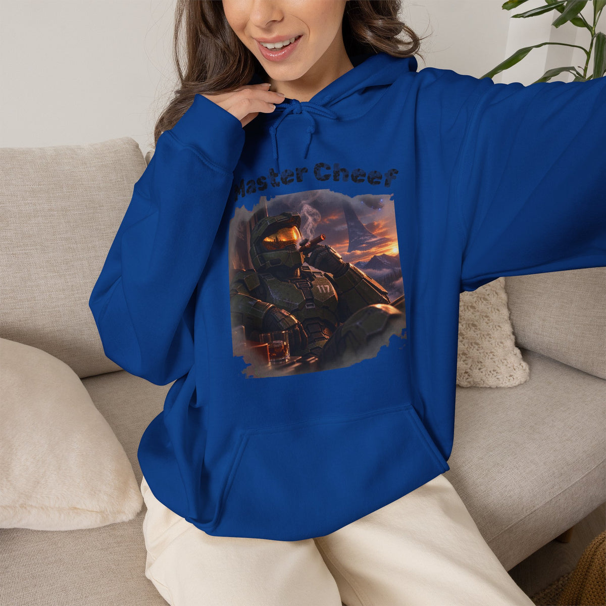 Vert Master Cheef Vintage Style Unisex Graphic Hoodie