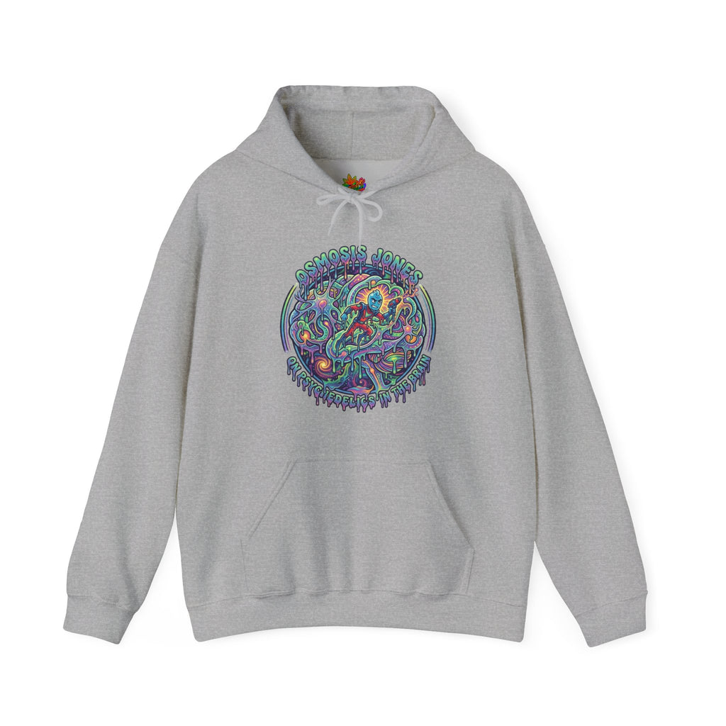 Vert Osmosis Jones Psychedelic Vintage Style Unisex Graphic Hoodie