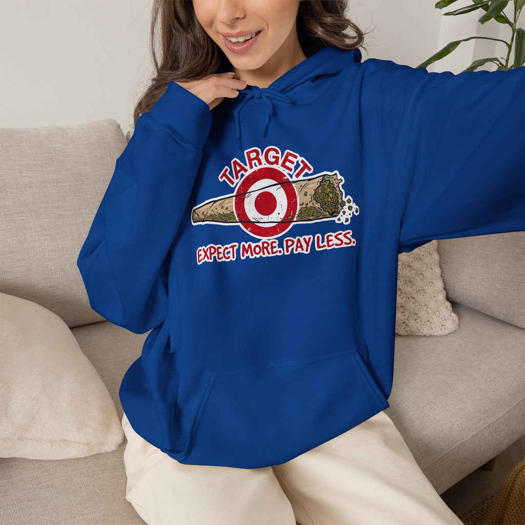 Vert Target Parody Vintage Style Unisex Graphic Hoodie