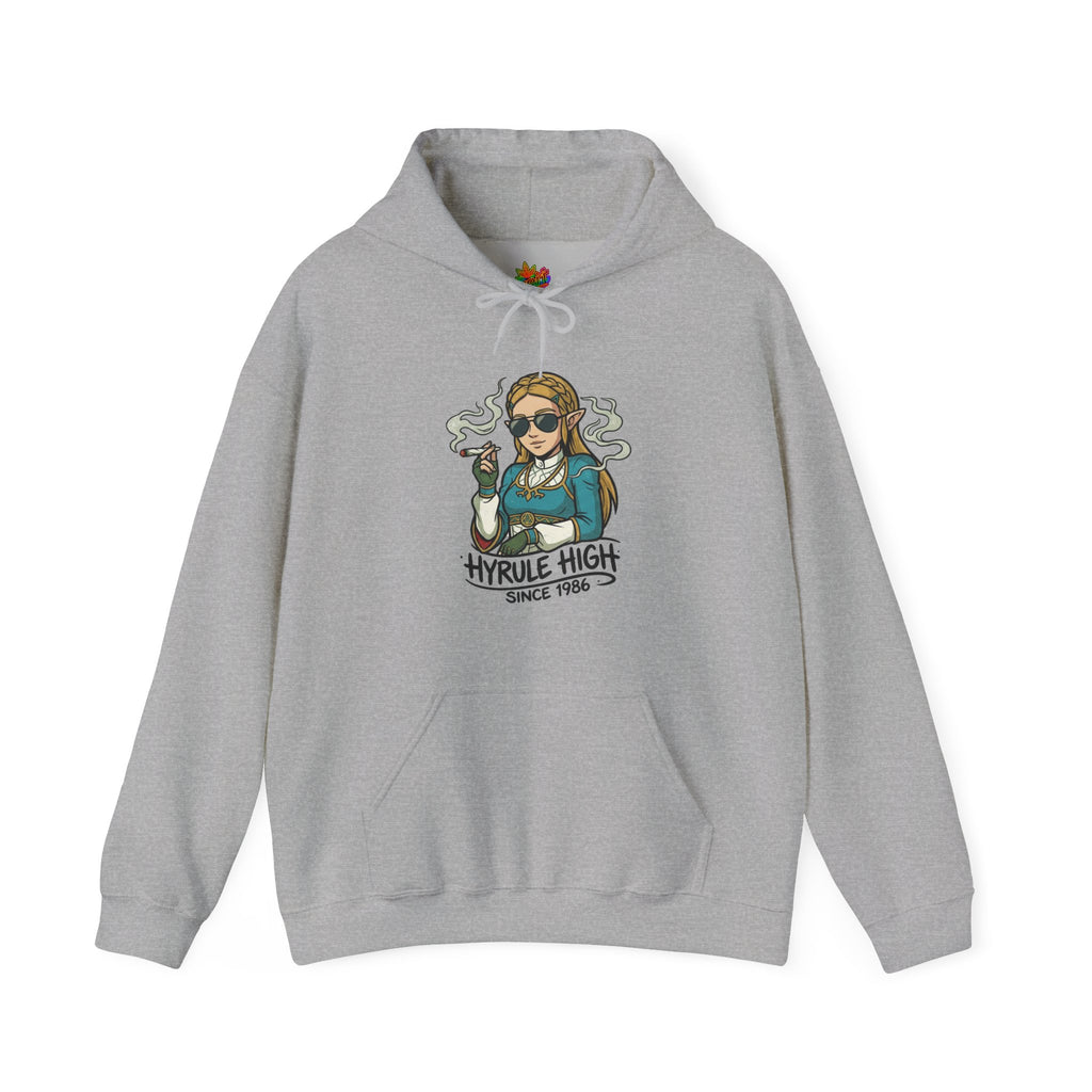 Vert Helda Vintage Style Unisex Graphic Hoodie