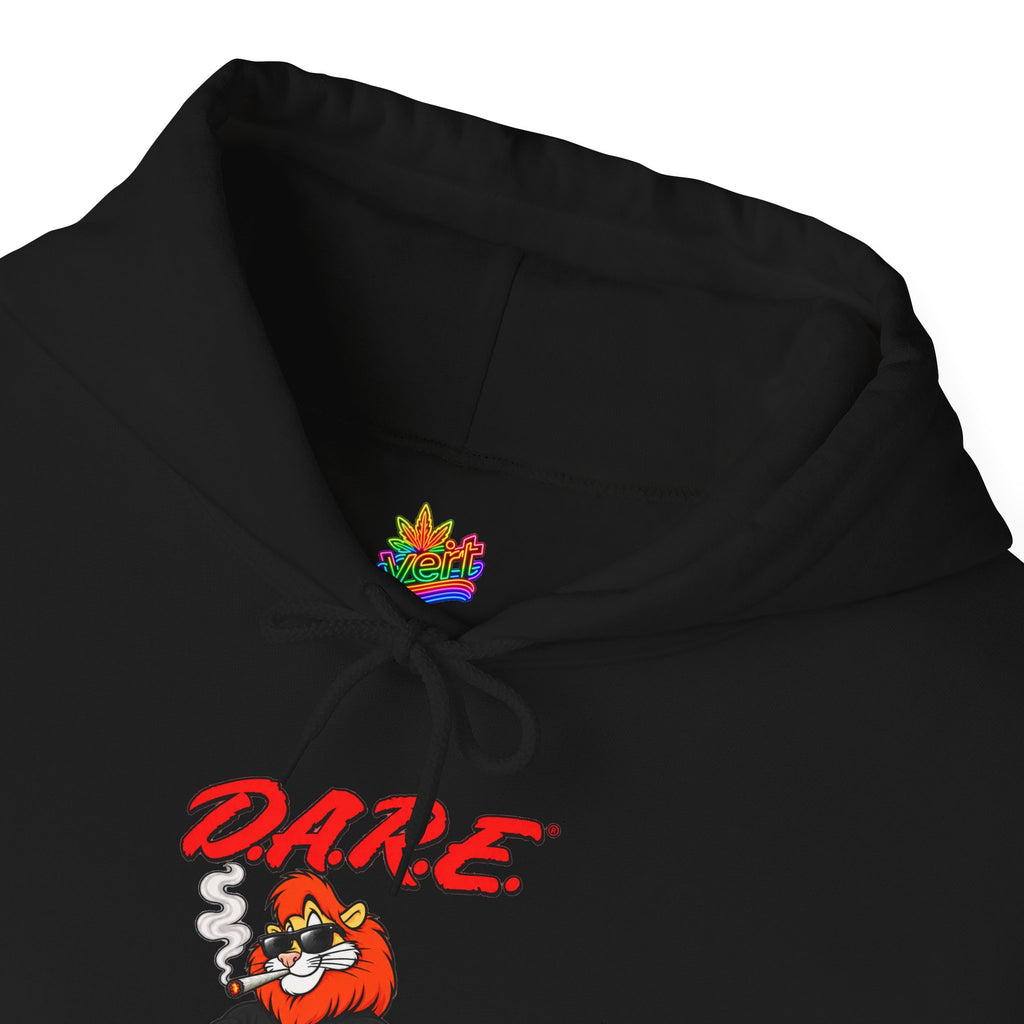 Vert D.A.R.E Vintage Style Unisex Graphic Hoodie