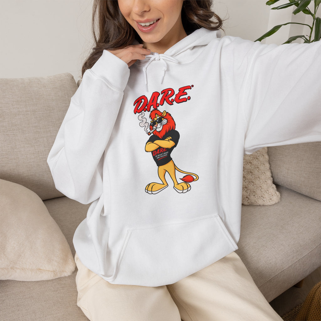 Vert D.A.R.E Vintage Style Unisex Graphic Hoodie