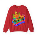 Vert Neon Logo Vintage Style Unisex Graphic Crewneck Sweatshirt