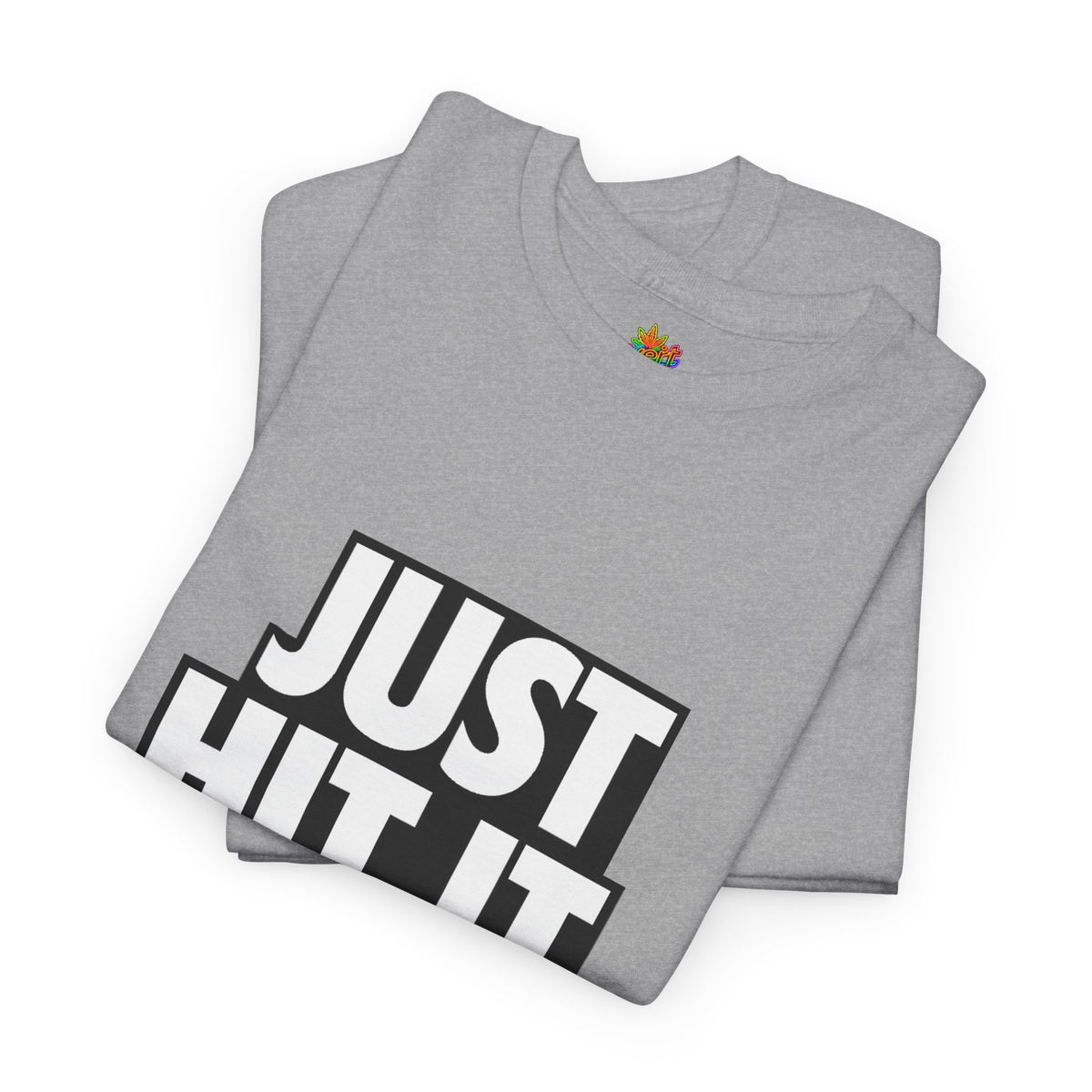 Vert Just Hit It Vintage Style Unisex Cotton Graphic T-Shirt