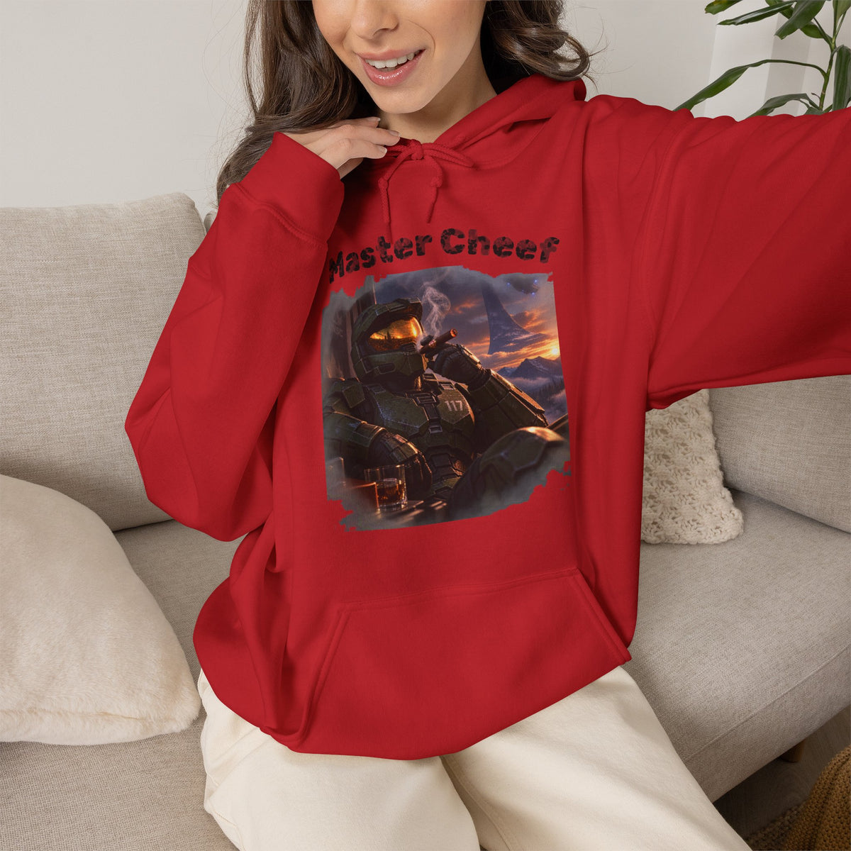 Vert Master Cheef Vintage Style Unisex Graphic Hoodie