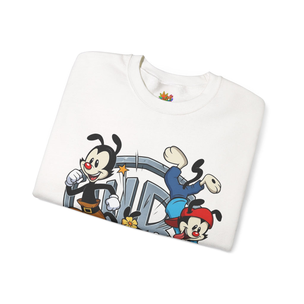 Vert Animaniacs Vintage Style Unisex Graphic Crewneck Sweatshirt