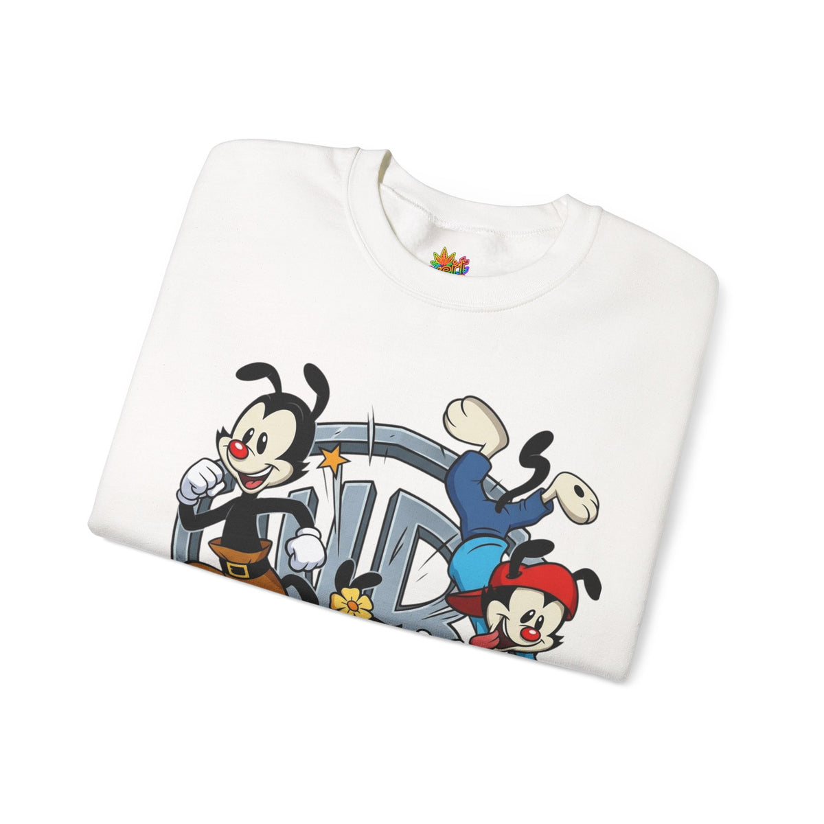 Vert Animaniacs Vintage Style Unisex Graphic Crewneck Sweatshirt