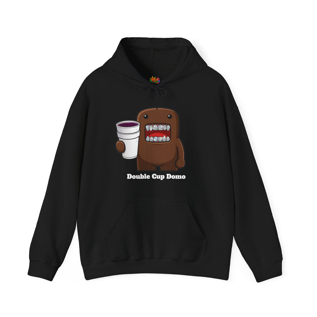 Vert Double Cup Domo Vintage Style Unisex Graphic Hoodie