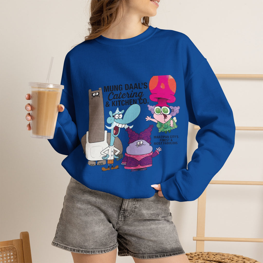 Vert Chowder Vintage Style Unisex Graphic Crewneck Sweatshirt