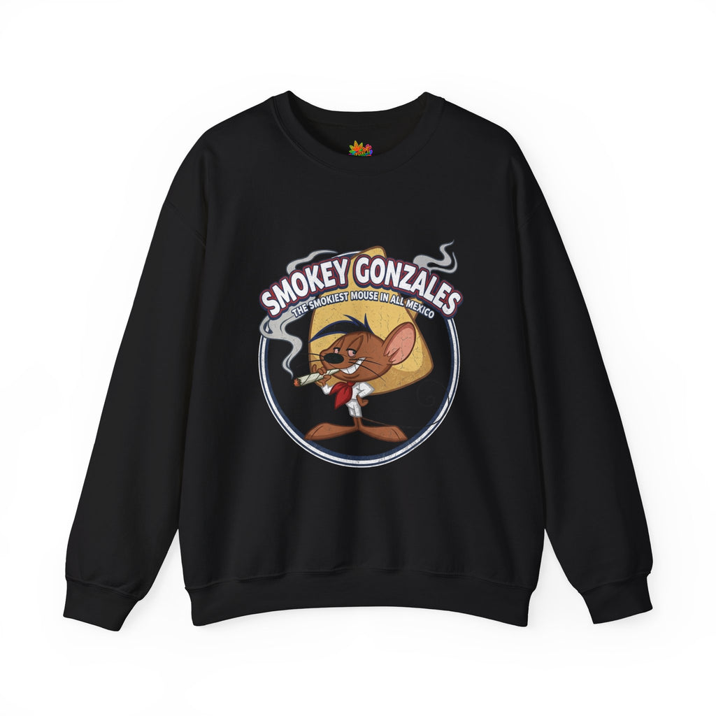 Vert Speedy Gonzales Smoker Vintage Style Unisex Graphic Crewneck Sweatshirt