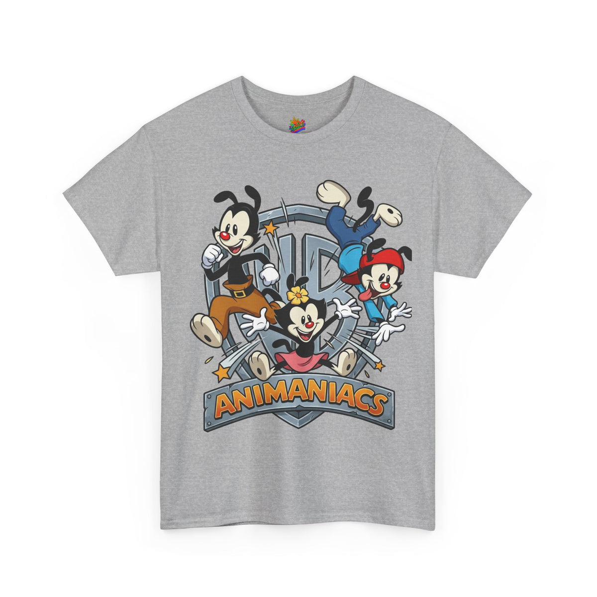 Vert Animaniacs Vintage Style Unisex Cotton Graphic T-Shirt