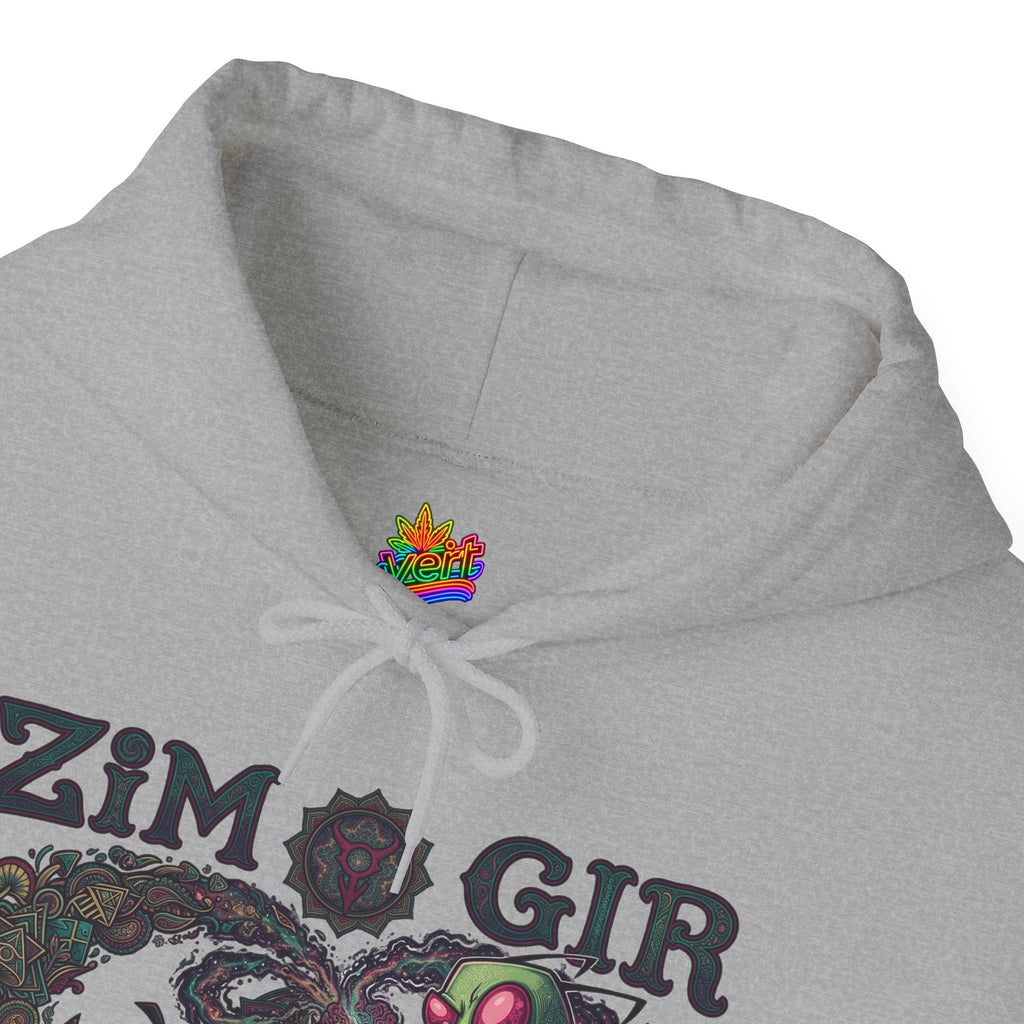 Vert Invader Zim Psychedelic Vintage Style Unisex Graphic Crewneck Sweatshirt