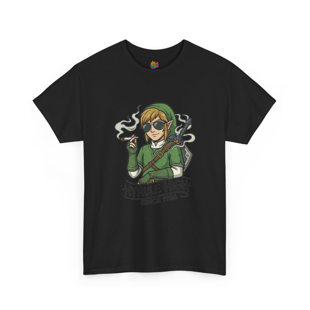 Vert Link Smoker Vintage Style Unisex Graphic Cotton T-Shirt