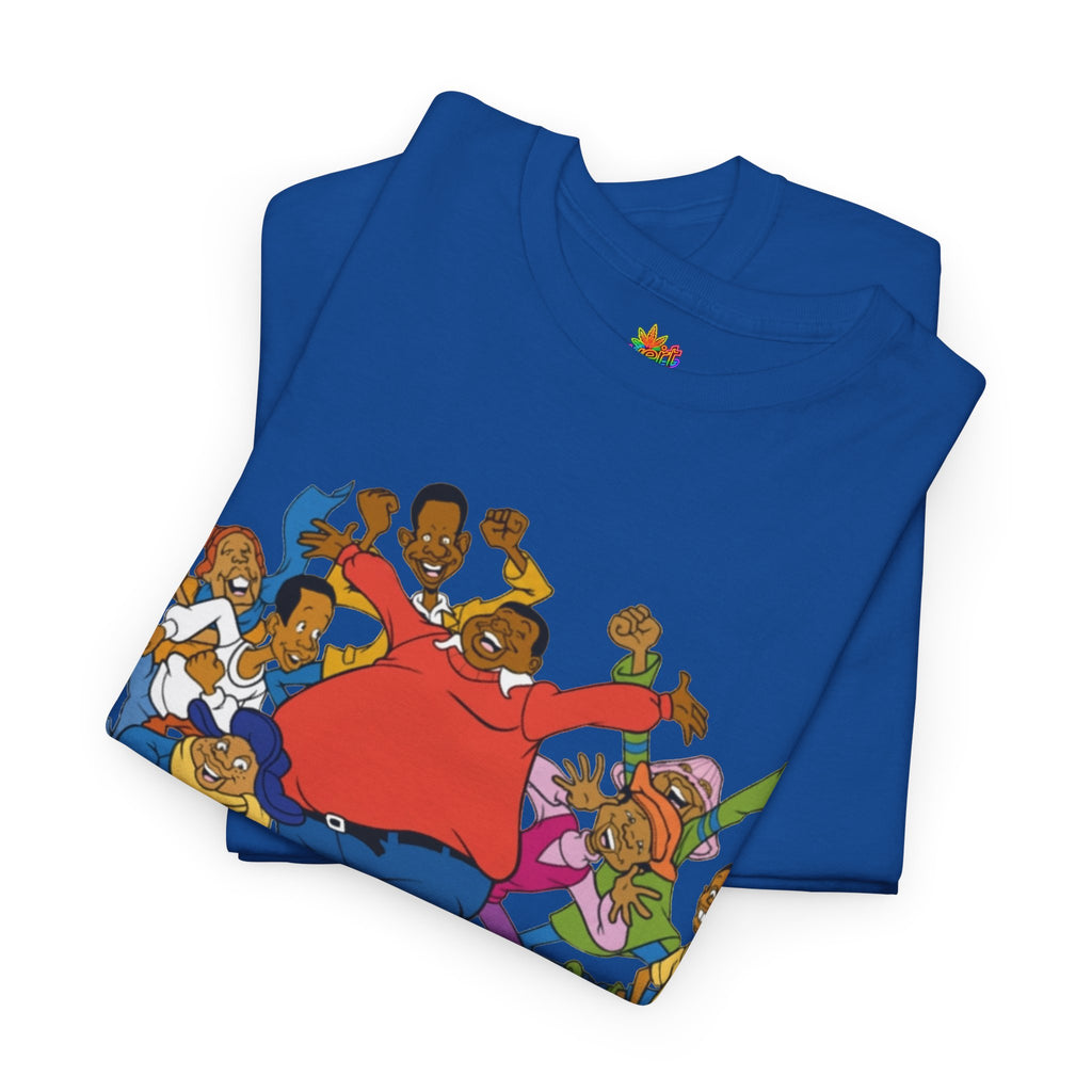 Vert Fat Albert Vintage Style Unisex Cotton Graphic T-Shirt