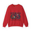 Vert Invader Zim Psychedelic Vintage Style Unisex Graphic Crewneck Sweatshirt