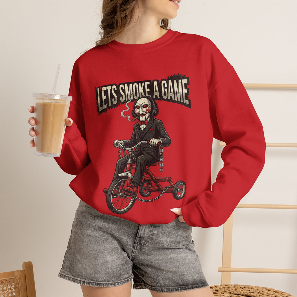 Vert Jigsaw Smoker Vintage Style Unisex Graphic Crewneck Sweatshirt