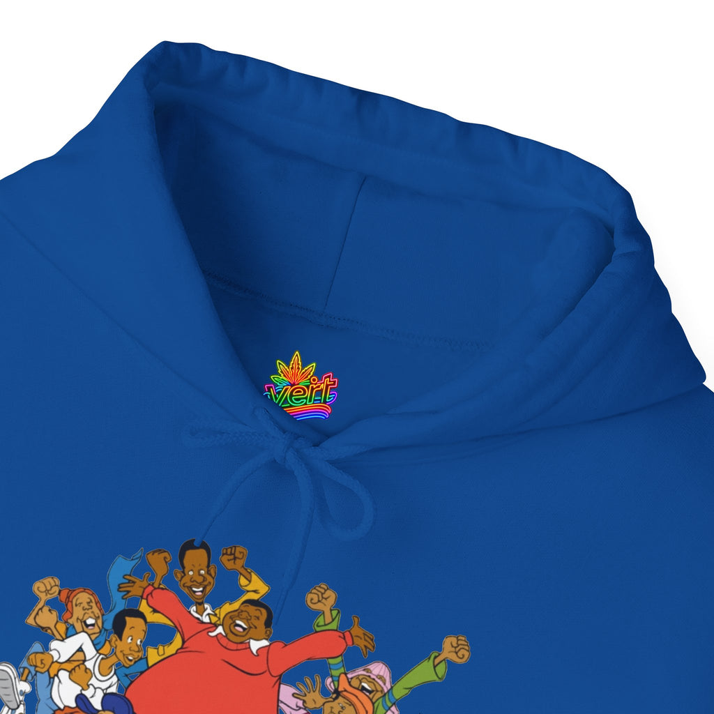 Vert Fat Albert Vinatge Style Unisex Graphic Hoodie