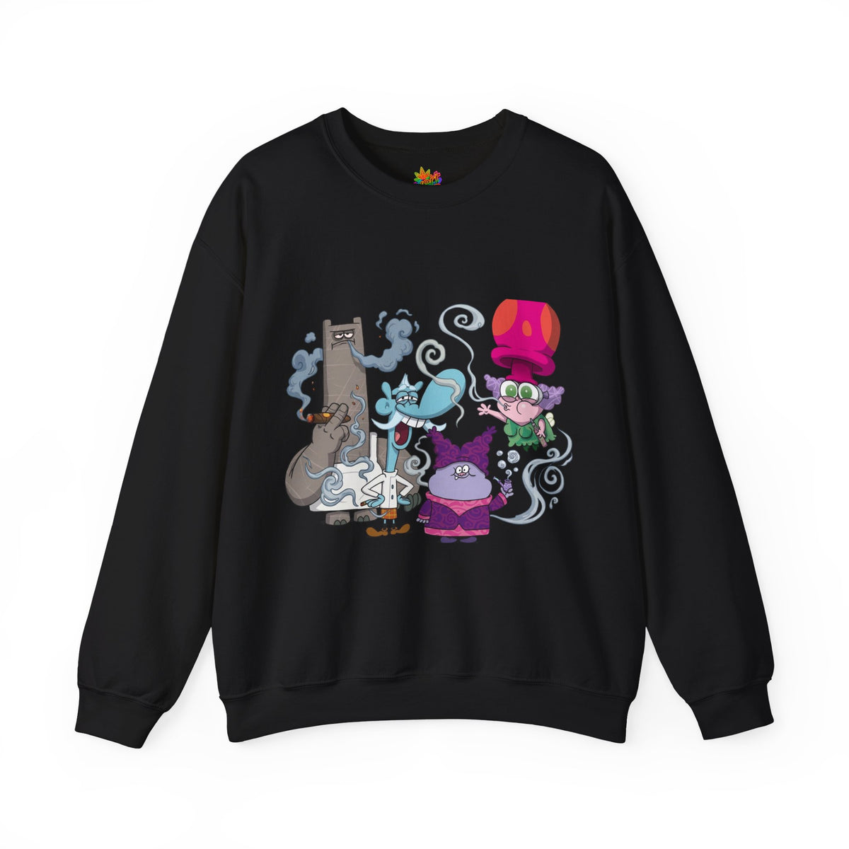 Vert Chowder Smoker Vintage Style Unisex Graphic Crewneck Sweatshirt