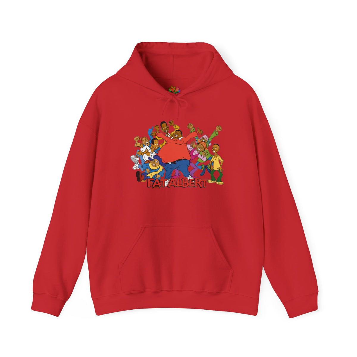 Vert Fat Albert Vinatge Style Unisex Graphic Hoodie