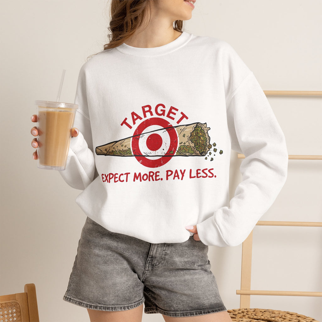 Vert Target Parody Vintage Style Unisex Graphic Crewneck Sweatshirt