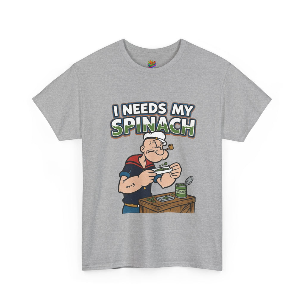 Vert Popeyes Vintage Style Unisex Graphic Cotton T-Shirt