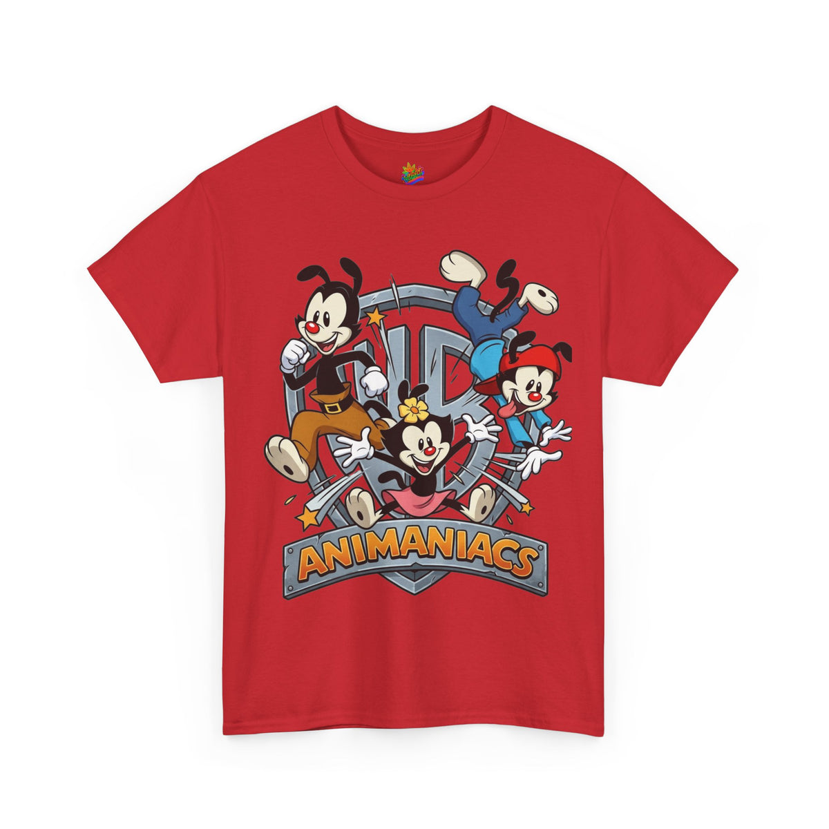 Vert Animaniacs Vintage Style Unisex Cotton Graphic T-Shirt